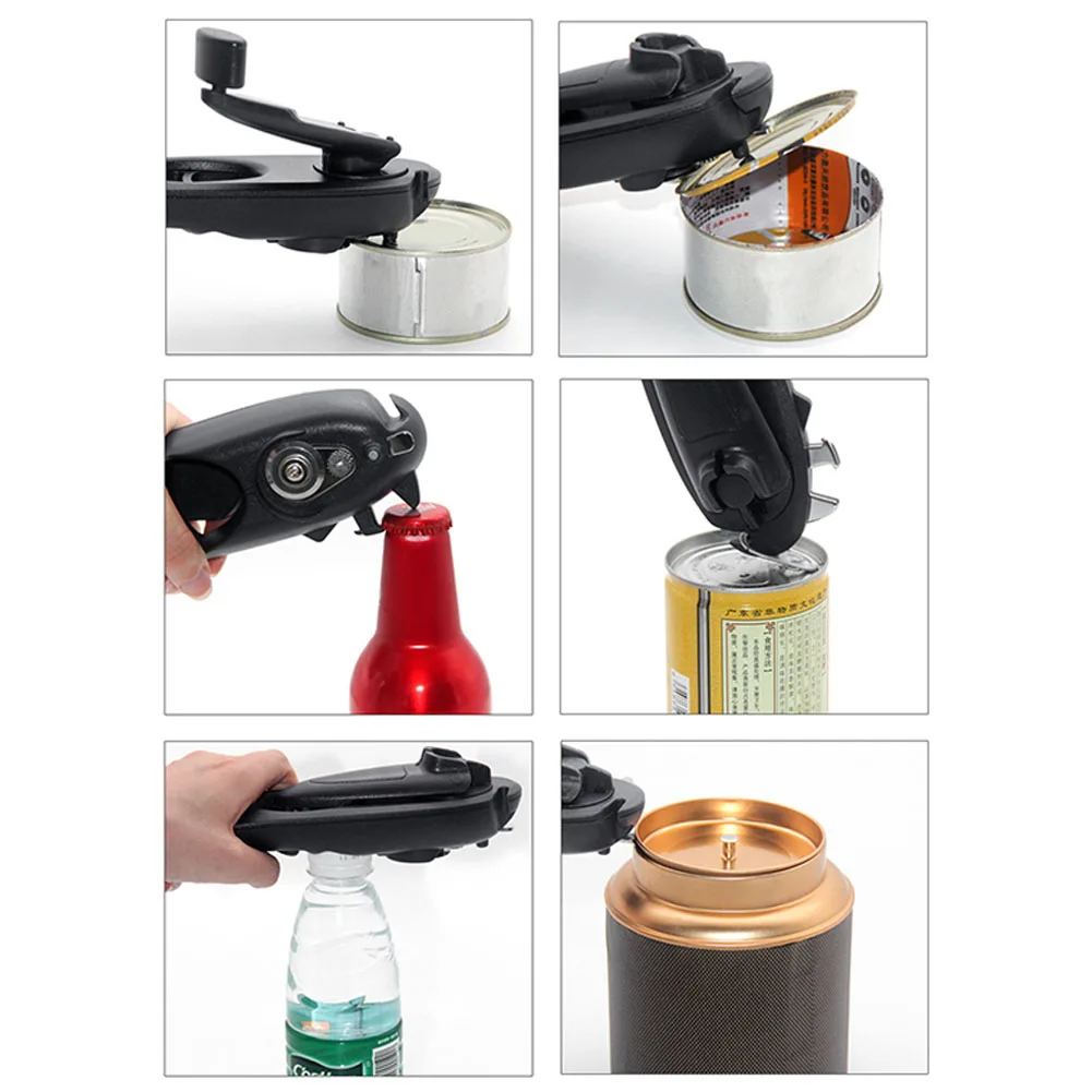 8 в 1 портативная ручная открывалка для консервных продуктов|Открывалки| |