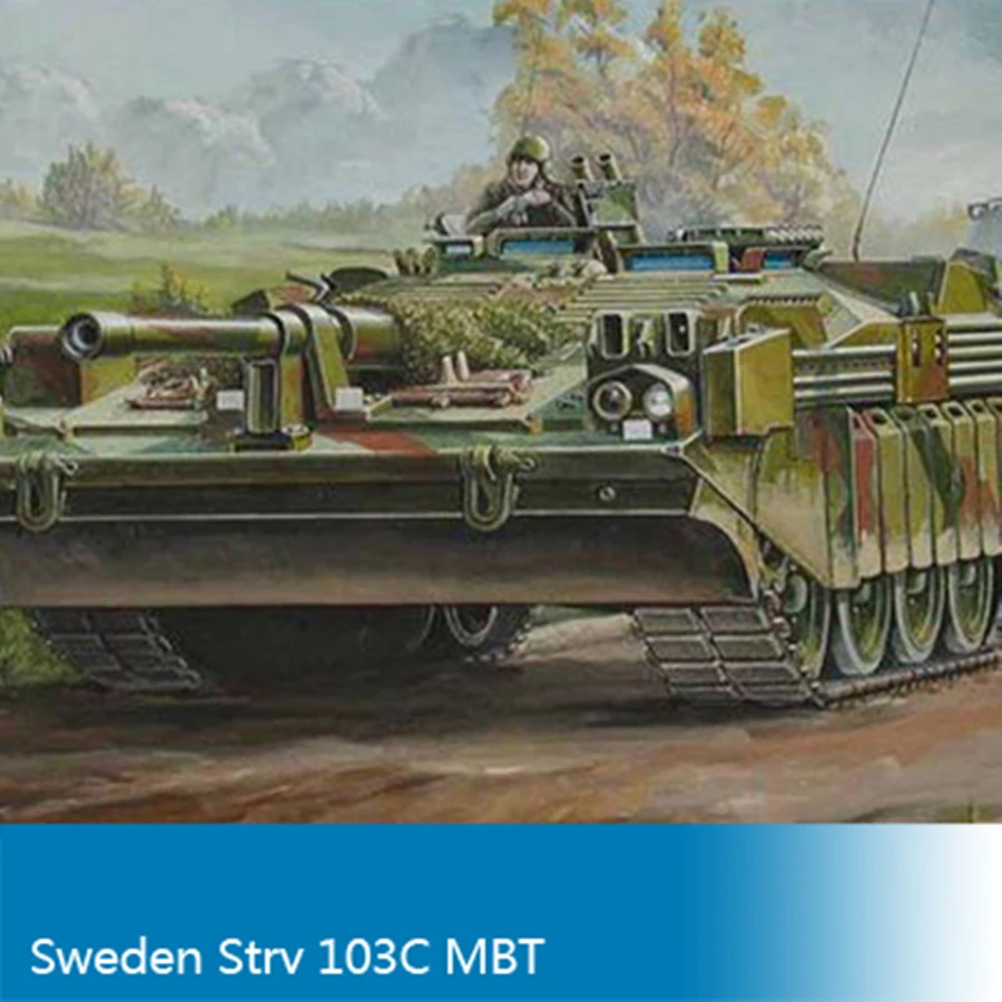 Труба 00310 модель строительные наборы Масштаб 1:35 Швеция STRV 103C MBT Сборка игрушки для