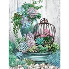 5D алмазная живопись сделай сам, вышивка крестиком, цветок, полная вышивка, Алмазная мозаика, стразы, украшение для дома