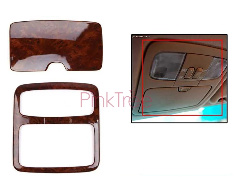 Деревянная накладка для отделки интерьера для Toyota Land Cruiser 120 Prado FJ120 2003 4 5 6 7 2009 аксессуары для стайлинга автомобилей 28 шт