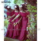 2021 темно-фиолетовое платье подружки невесты, кружевное эластичное атласное платье-русалка в пол, Африканское платье подружки невесты для женщин на свадьбу