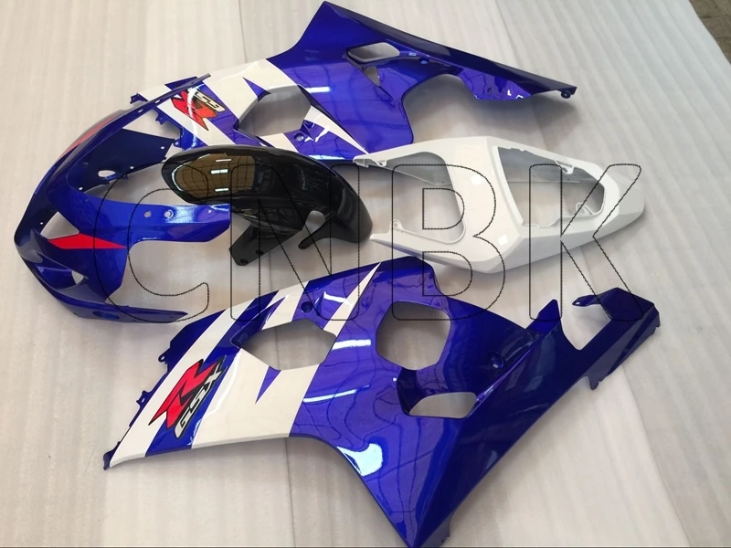 GSXR 750 04 Abs обтекатель для Suzuki GSXR750 2005 синие белые Обтекатели GSX R 600 2004 K4 наборы