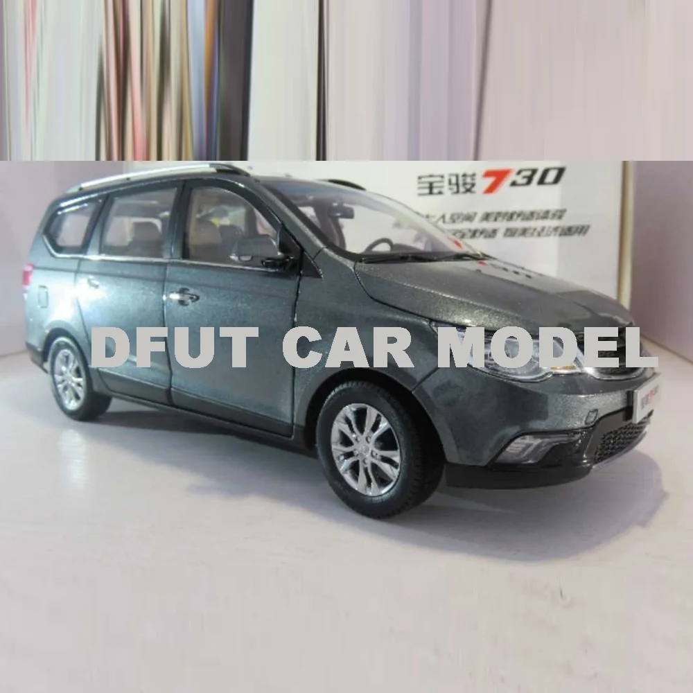 Масштаб 1:18 BAOJUN 730 Модель литья под давлением металлический сплав модель