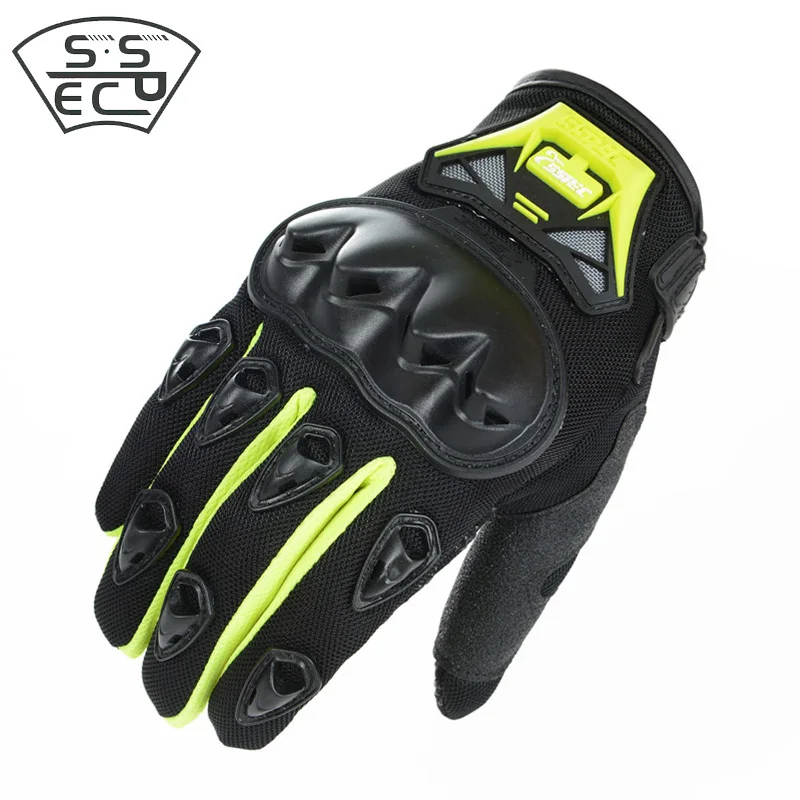 SSPEC гоночные перчатки летние дышащие мотоциклетные защитные с пальцами для