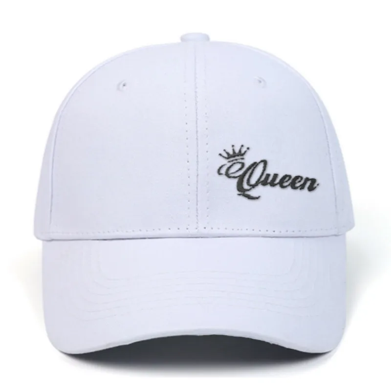 Кепка QUEEN Dad для женщин бейсболка с вышивкой KING уличная одежда корона Мужская
