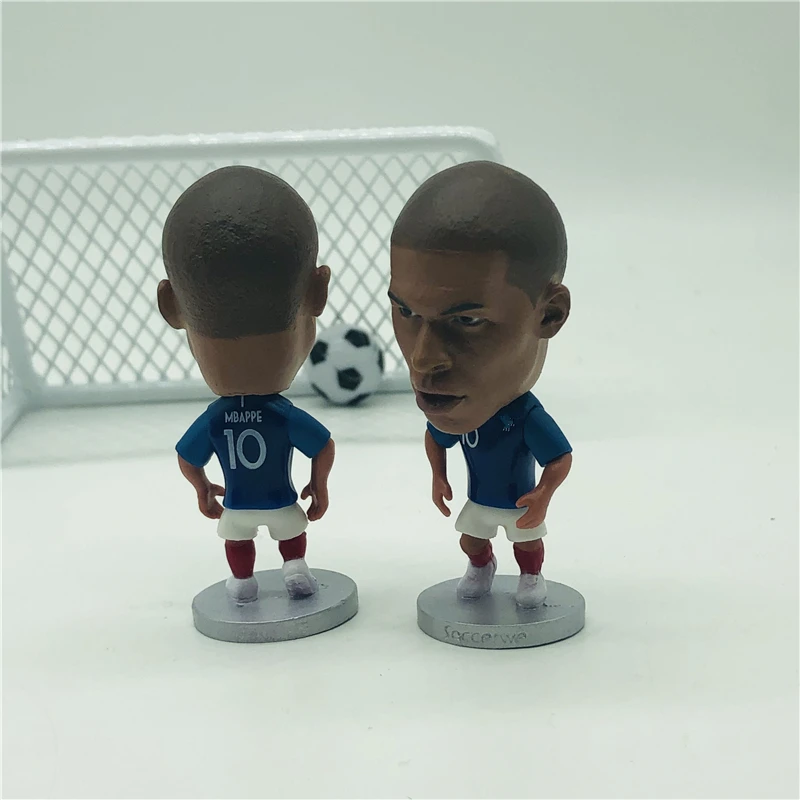 Soccerwe мультфильм Футбольная звезда Кукла 10 # Kylian Mbappe фигурки статуэтки 2019
