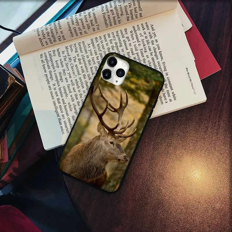 

Deer Hunting Camo Phone Case for iPhone 11 12 pro XS MAX 8 7 6 6S Plus X 5S SE 2020 XR Soft silicone