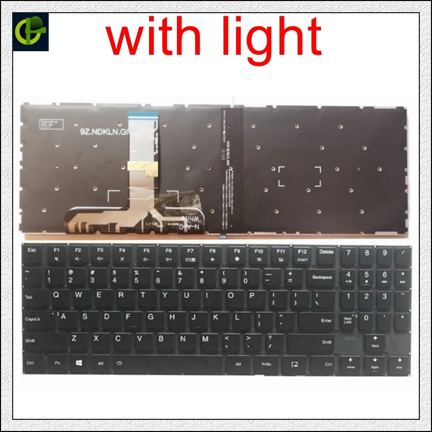 Клавиатура с подсветкой для Lenovo Легион Y520 15IKB Y720 R720 15 9Z.NDKBN.D01 Y530 Y730 свяжитесь