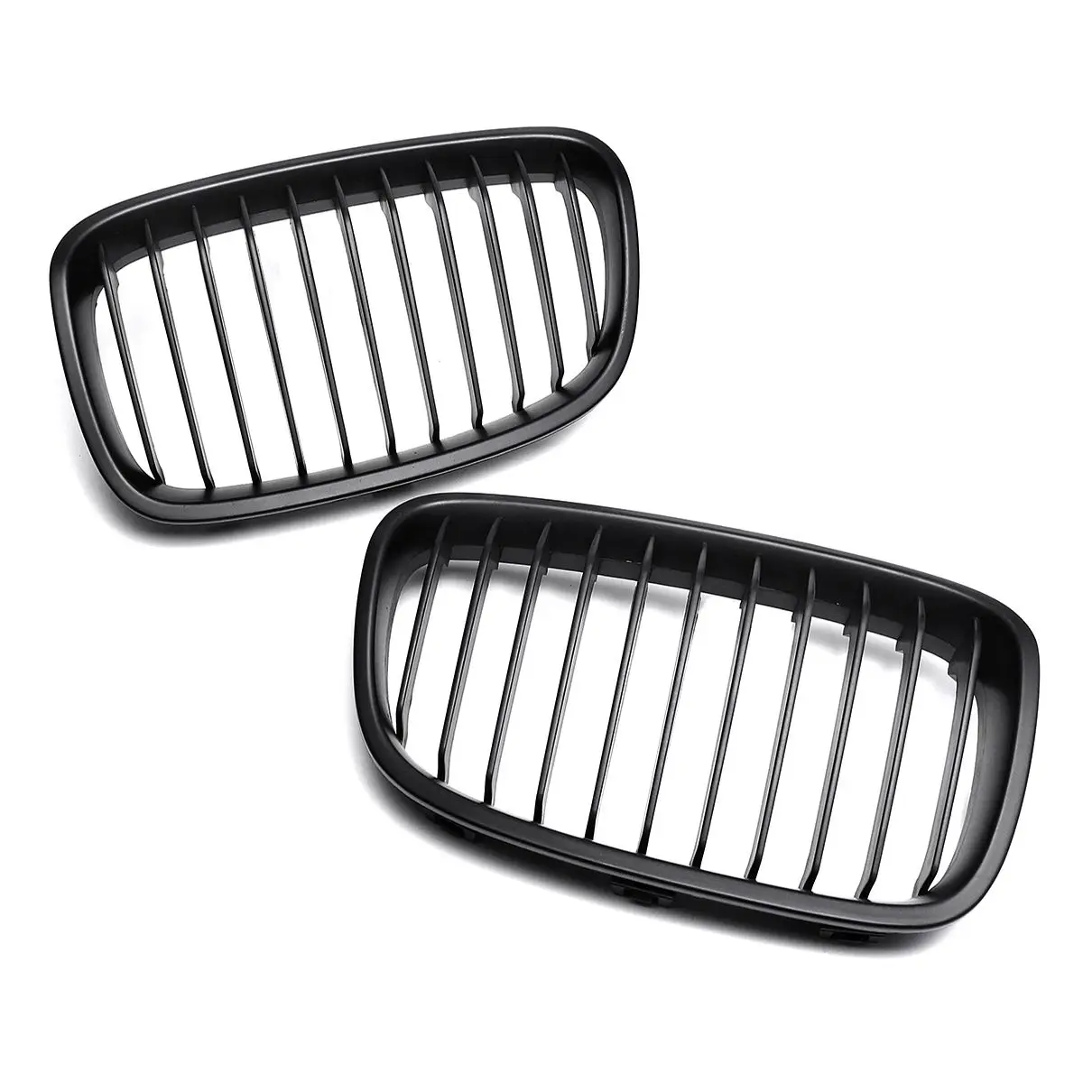 Глянцевый/матовый черный M Цвет 1/2 планка Замена автомобиля передний бампер