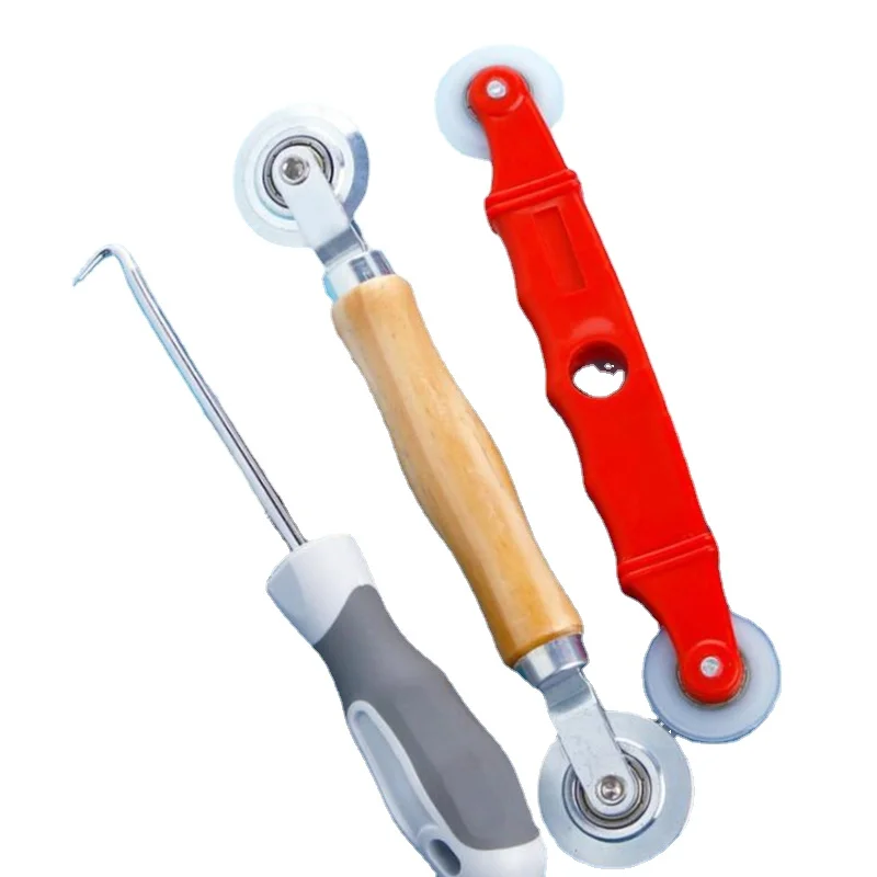 

Electroplating Window Screen Roller Spline Repair Roller Hand Spline Roller Rolling Tool DIY Screen Window Repair Kit