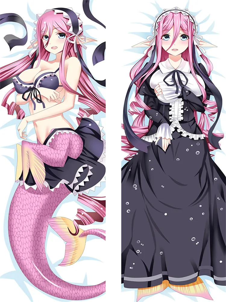 

2018-July японское аниме Монстр музумэ no Iru nichitou Meroune Lorelei Dakimakura, наволочка для тела, чехол для обнимающих подушек, чехол s