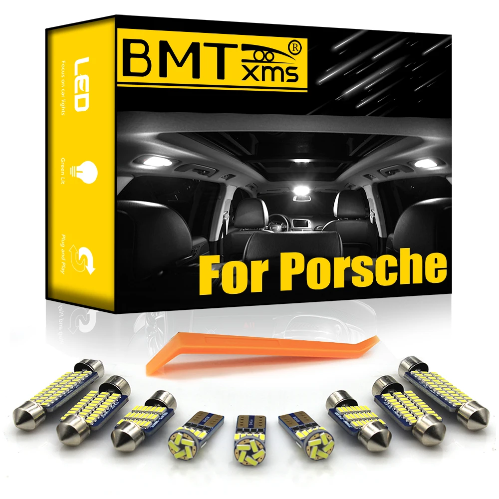 BMTxms Canbus автомобиля внутренняя Светодиодная лампа для Porsche Cayenne 9PA 92A 996 997 Boxter Cayman из