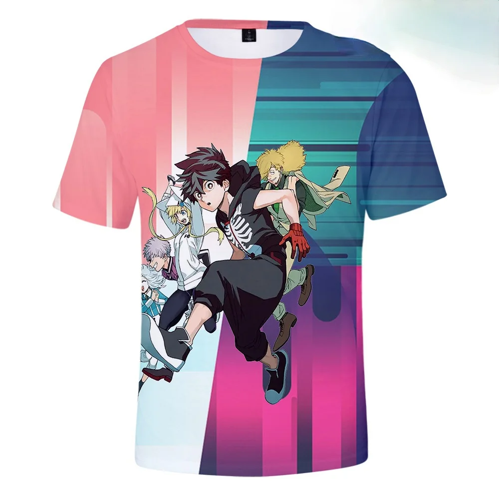 

Anime Kemono Jihen 3d Printed T-shirt Fashion Hot Sale Summer O-Neck Short Sleeve Casual Harajuku Street Tops