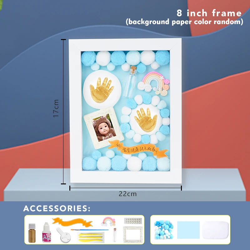 Комплект для новорожденных с принтом в виде руки подарок девочек и мальчиков