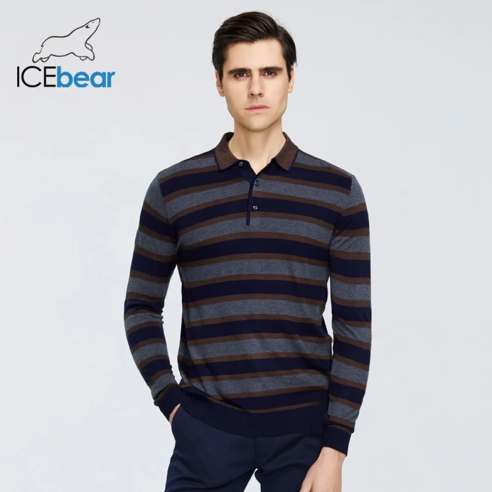 Мужской свитер с круглым вырезом на весну | Мужская одежда