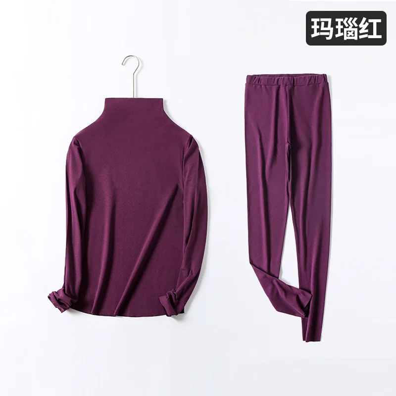 

Traceless Autumn Clothes Pants Women's Thermal Underwear Blusa Termica Feminina Camisola Interior Termica Mulher Warm Clothing