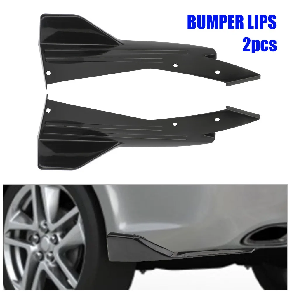 

2 шт., универсальные защитные накладки на задний бампер автомобиля