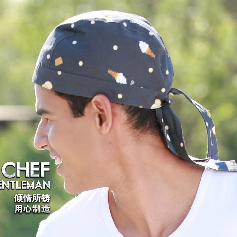 Шляпа повара sanxiaxin для мужчин и женщин Регулируемая Кепка шефа отеля кухни