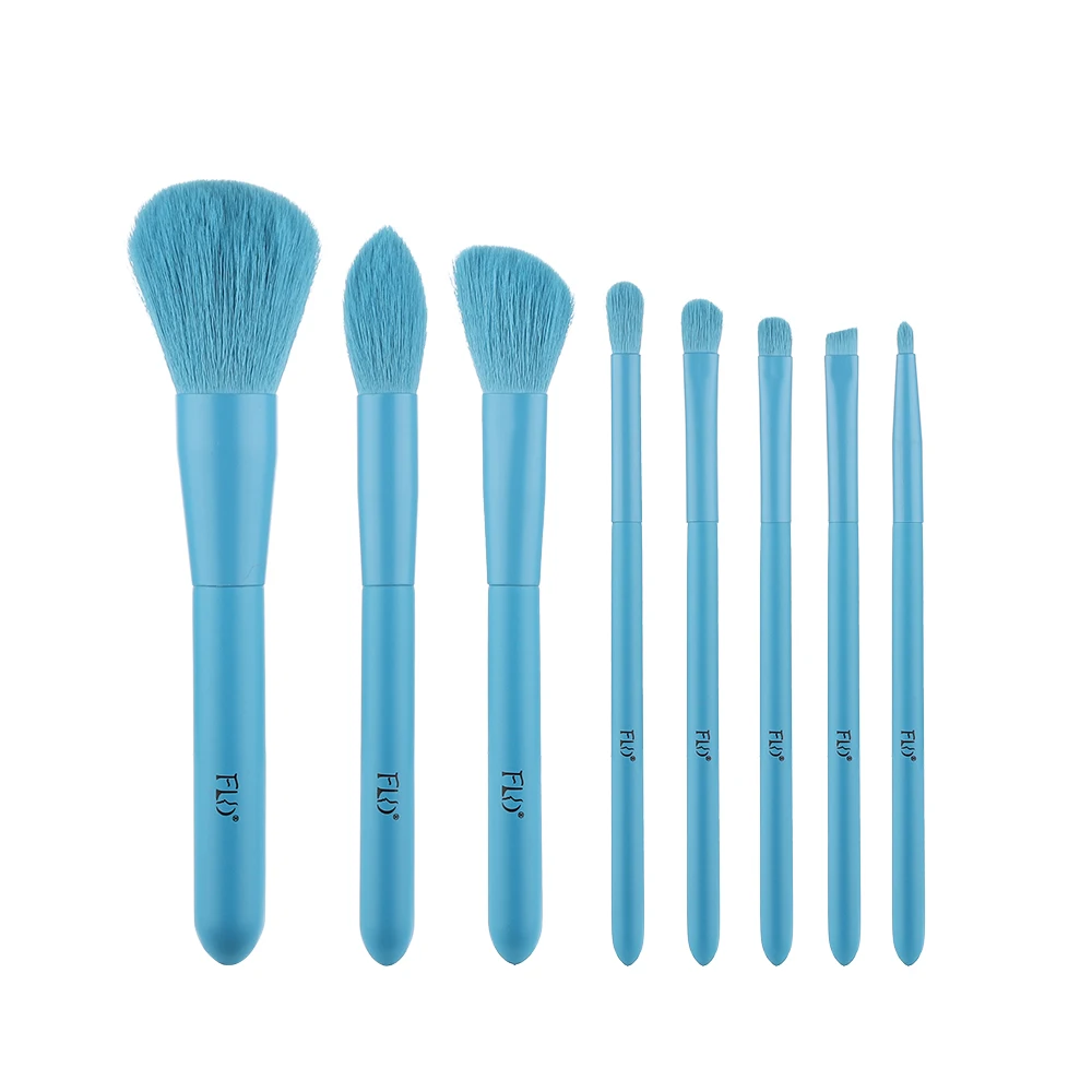 

8pcs Wood Makeup Brushes Set Eyeshadow Eyebrow Lip Blusher Founadation Powder Brush Beauty Cosmetic Brochas Maquillajes Tool