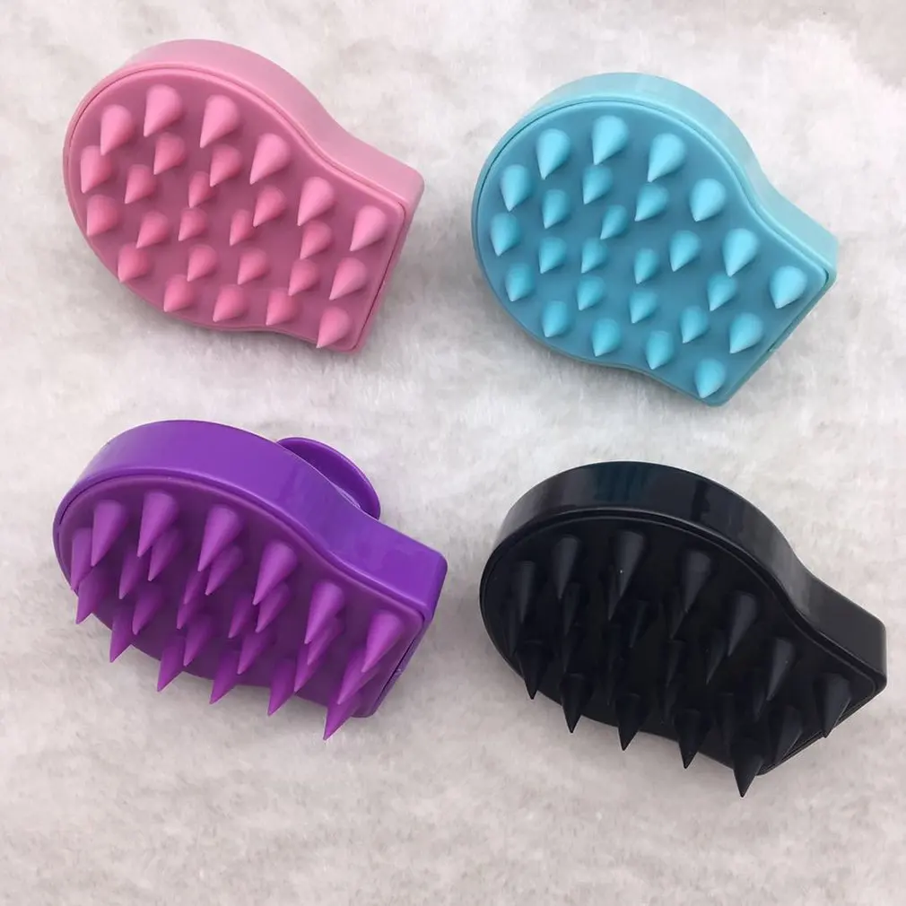 

Scalp Massager Hair Shampoo Massager Brush Body Washing Massager for Stress Relieving Handheld Hair Massaging Silicone Comb