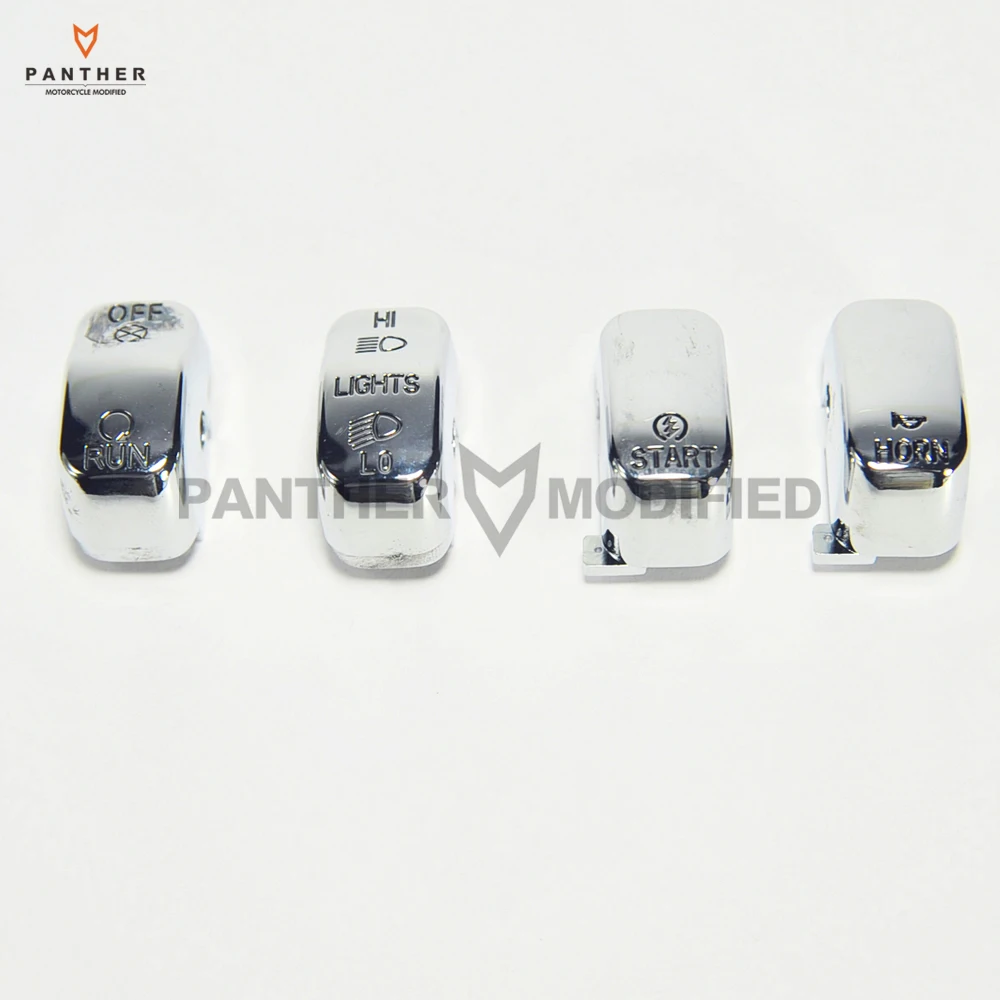10X шт. хромированный чехол для мотоцикла с переключателем круиз контроля Harley Touring