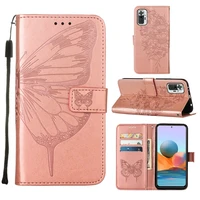 phone case for redmi note 10 pro case leather butterfly wallet case on xiaomi redmi note 10 pro cases flip cover redmi note 10s