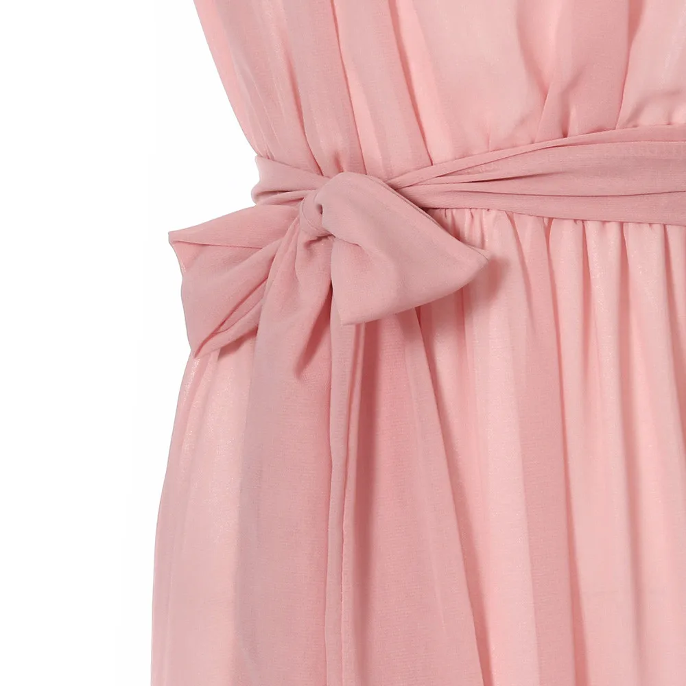 

Fashion Women Pregnant Dress Drape Photography Props Casual Summer Maternity dresses Nursing Boho Chic Tie Long Dress for photo