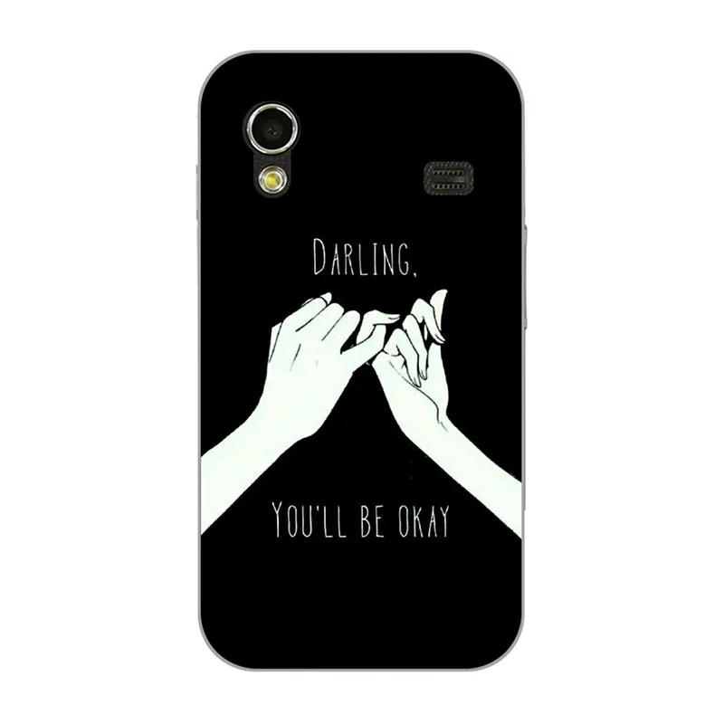 M113 Модные, мягкие, силиконовые чехлы для samsung Galaxy Ace S5830i GT S5830 GT-S5830i чехол с принтом задняя крышка мультяшная Роза узорная оболочка - Цвет: M113