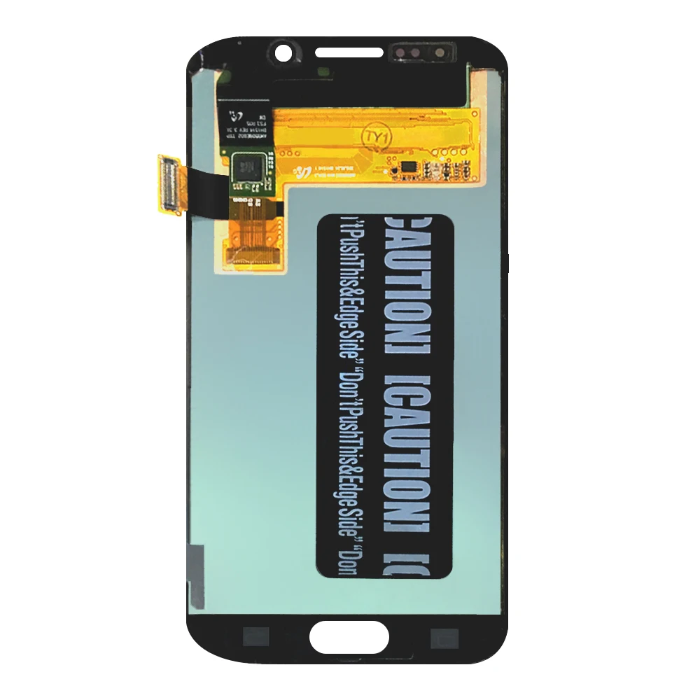 ЖК дисплей 5 1 ''Super AMOLED для SAMSUNG Galaxy s6 edge G925 G925I G925F сенсорный экран с рамкой и