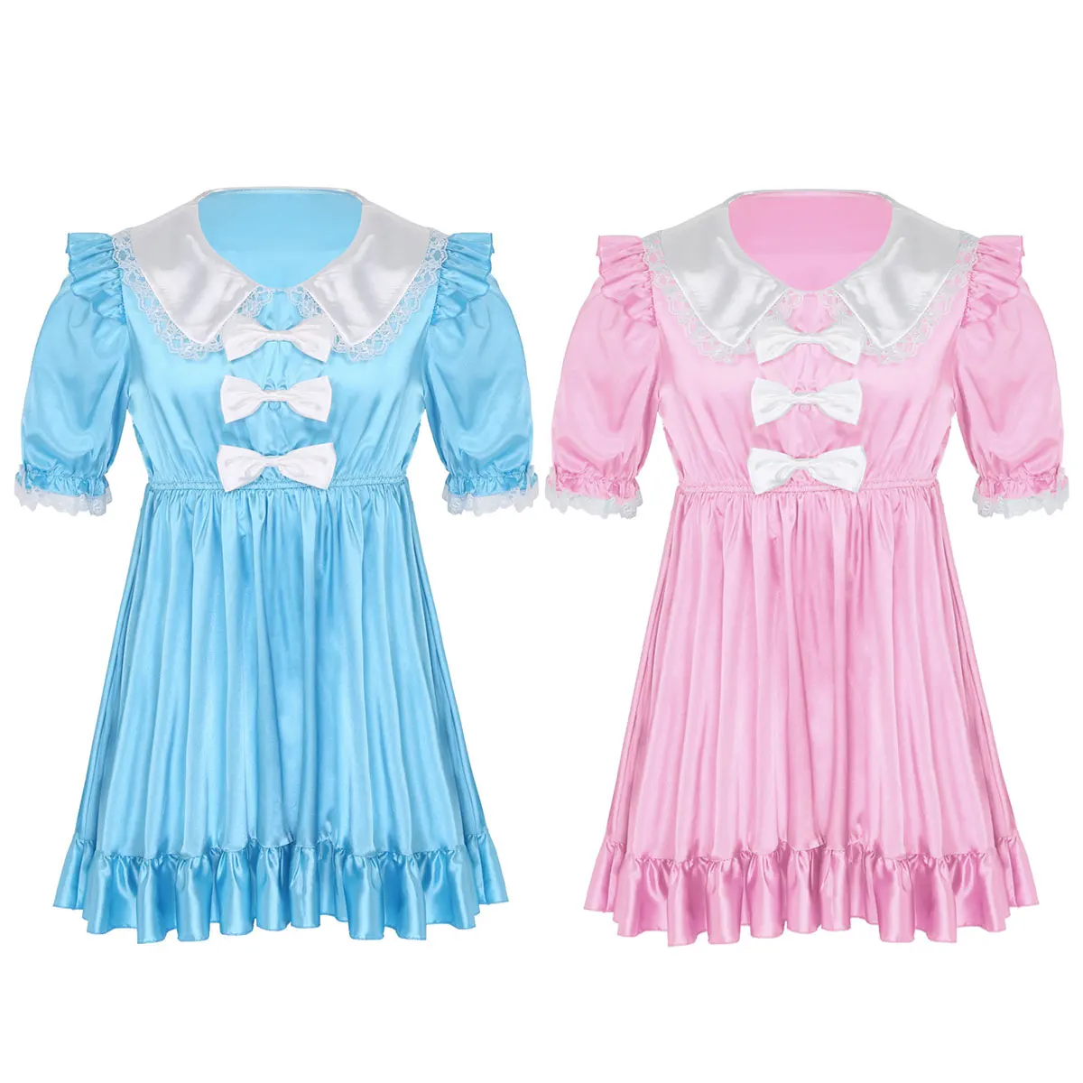 Взрослый ребенок крест комод костюм мужчины кукла Сисси воротник с пышными