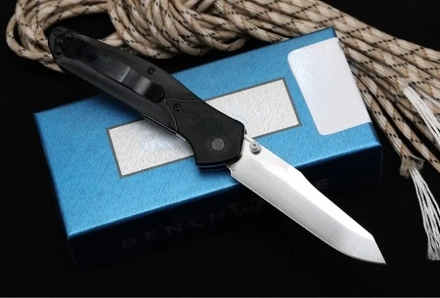 Нож-бабочка Inknife BM940 940 лезвие D2 Черная Ручка G10 тактический карманный складной нож