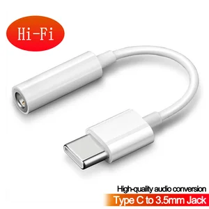 Кабель-адаптер Ugreen для наушников с разъемом USB C 3,5 и штекером AUX 3,5 мм, аудиокабель для Huawei V30 mate 20 P30 pro Xiaomi Mi 10 9