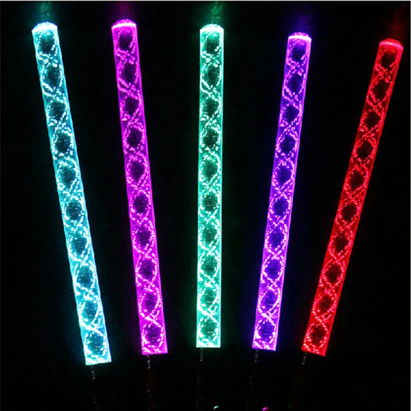 

24pcs/lot Glow Stick Led Party Acrylic led Sticks Concert Bar Flashing wands Light up toy Party supplies Decor Glow In The Dark