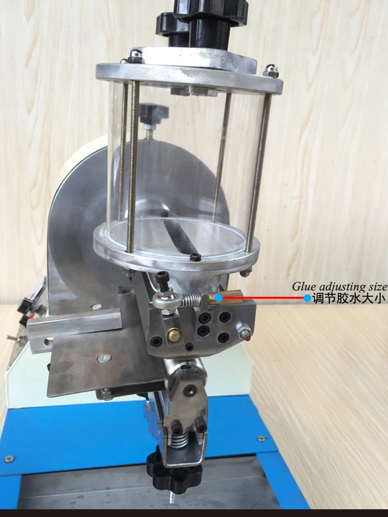 6 &quotмощная склеивающая машина 220V Скорость Регулируемый клей лакировочная для