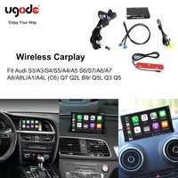 ugode wireless car play carplay inerface box for apple ios android auto mobile for audi a6 a5 a3 q7 oe radio screen