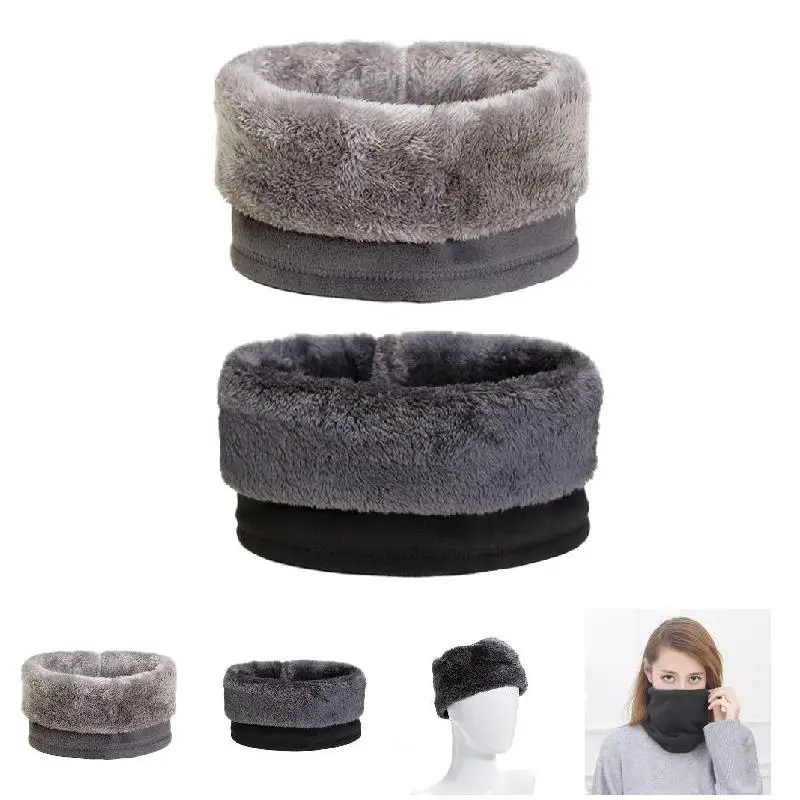 

Scarf Neck Warmer Thermal Polar Fleece Windproof For Women Men Ski Winter Outdoor TD326