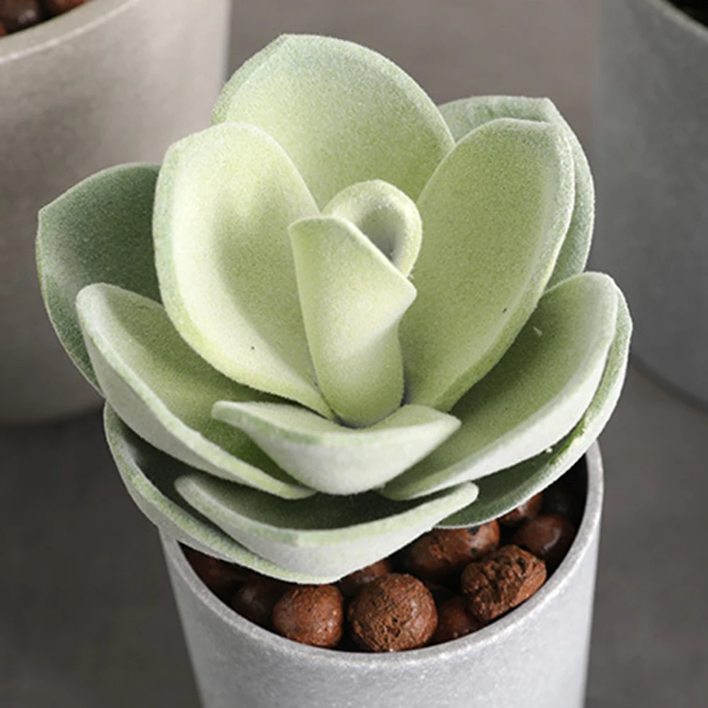 Домашнее моделирование суккулент украшения стен поддельные цветочные горшки