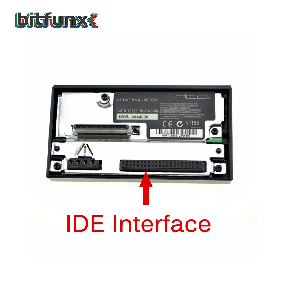IDE BitFunx Gamestar сетевой адаптер IDE/SATA интерфейс HDD жесткий диск HDD сетевой адаптер для sony playstation 2 PS2 - Цвет: IDE