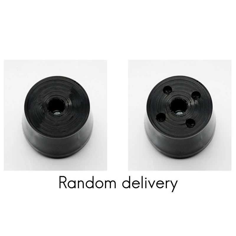 

PU Rubber Roller Skate Toe Stoppers 1 Pair with Screws,Double Row Skate Brake Head,Four-Wheel Roller Skate Brake