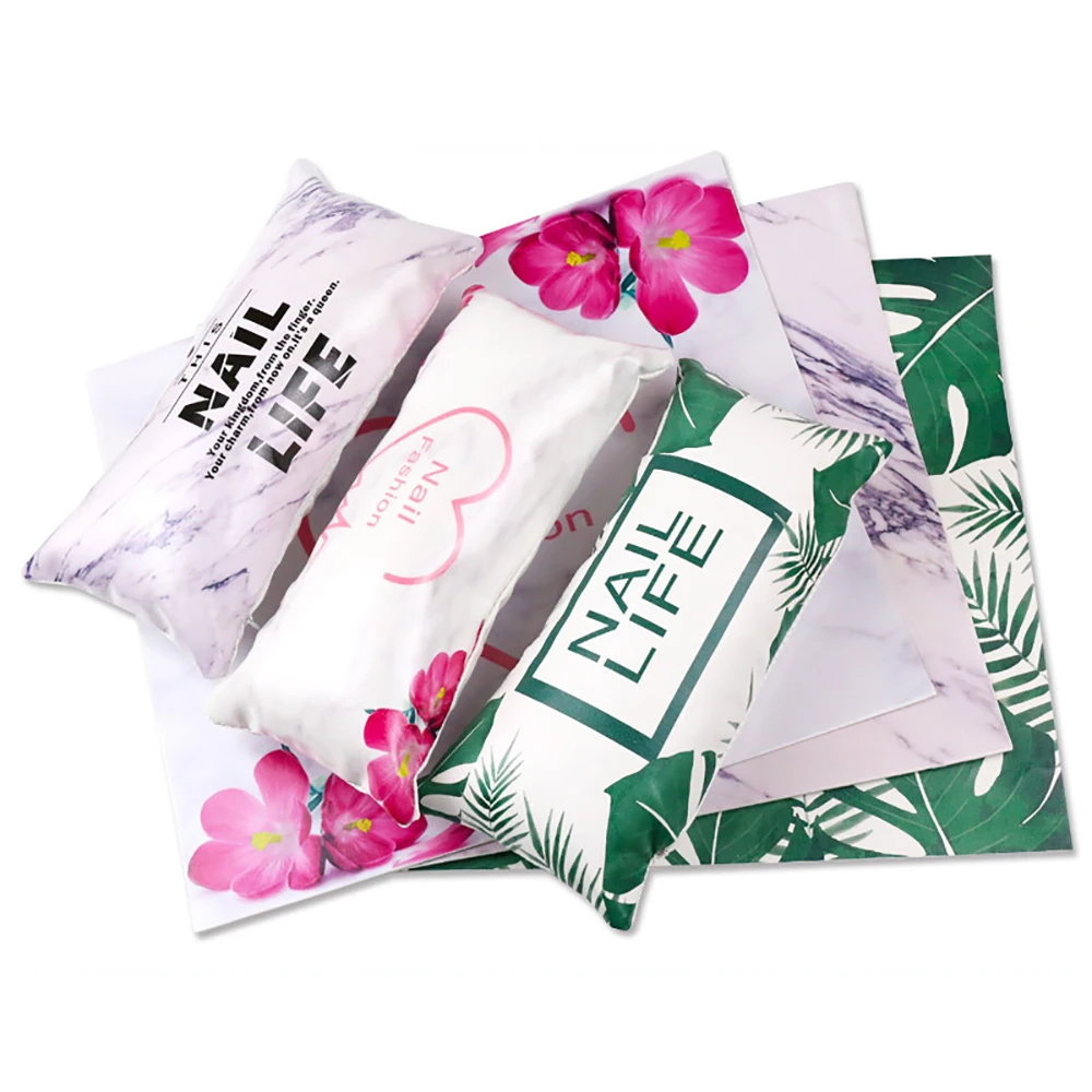 

Nail Art Hand Cushion PU Leather Sponge Hand Pillow Salon DIY Arm Stand Cushion Nail Art Pillow Cushion Beauty Art Tools