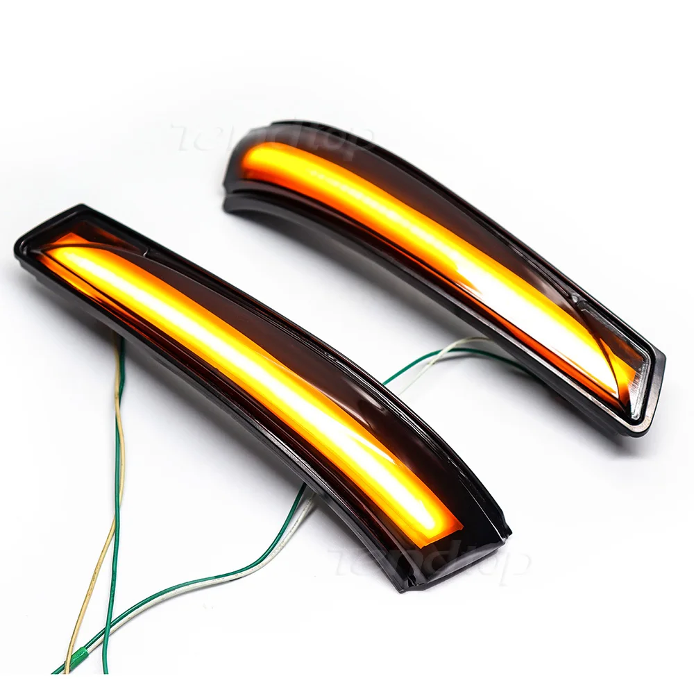 

2X For Hyundai I30 Elantra Avante MK5 MD Veloster 2011-2015 Mirror LED Dynamic Turn Signal Light Blinker Sequential Indicator