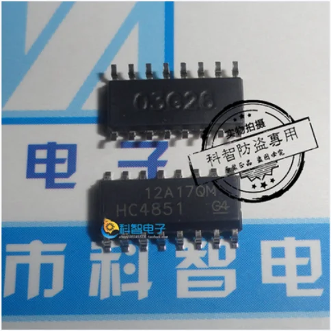 

Бесплатная доставка 100% оригинал 50 шт. SN74HC4851DR HC4851 SOP16