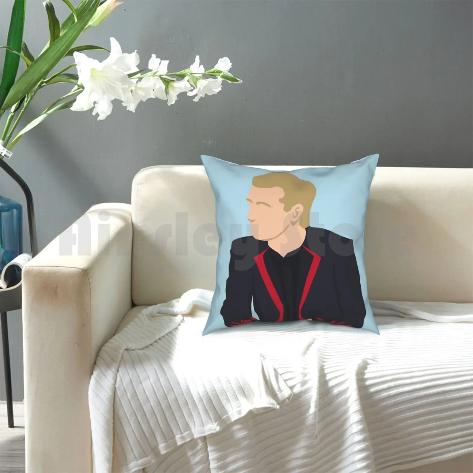 Векторная Подушка Peeta фотография домашняя мягкая фотообложка Голодные игры Mellark