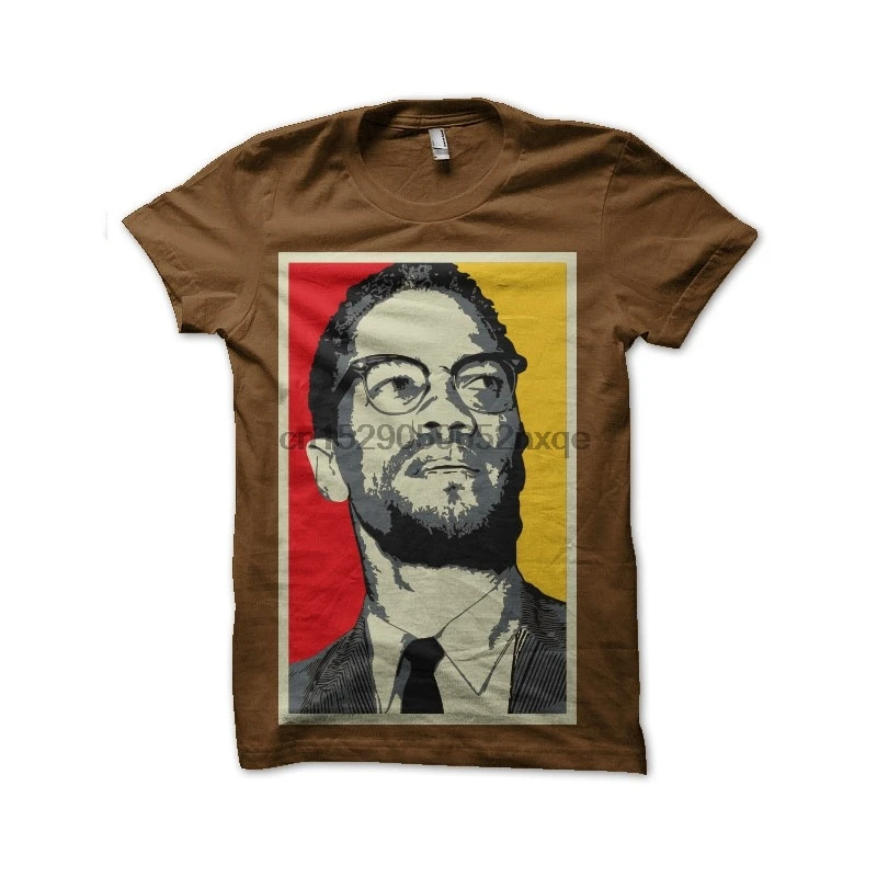 Мужская футболка Малкольма x широкие коричневые футболки женская и