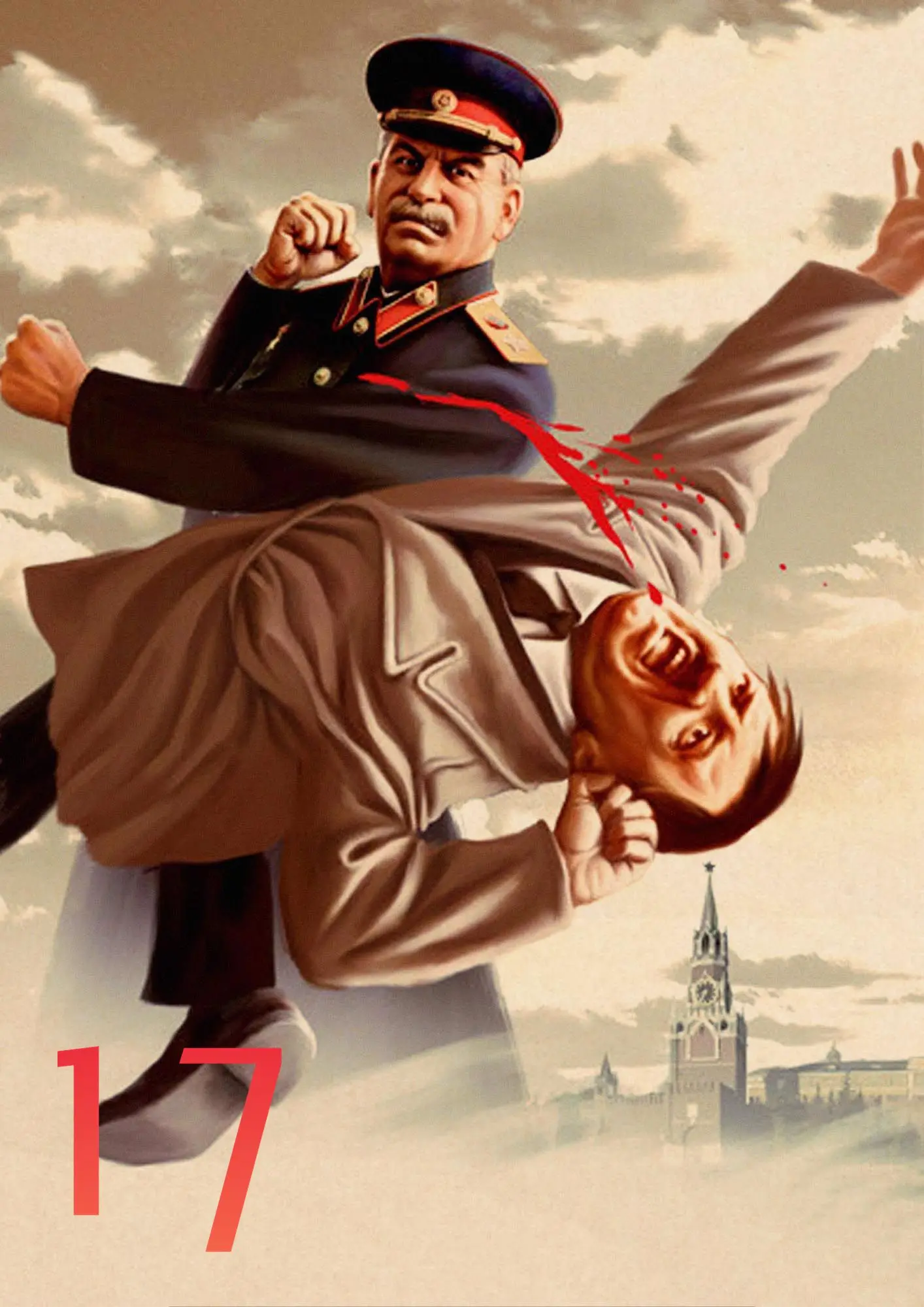 Светло-серый Идеальный JL Сталин СССР CCCP домашний Ретро плакат крафт рисунок ядро наклейки на стену SDL01 - Цвет: Светло-серый