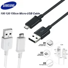 100% оригинальный Samsung Micro USB кабель Быстрая зарядка для Galaxy S7 S6 edge Plus Note 4 5 S4 A5 A7 A8 A9 J7 J5 J3