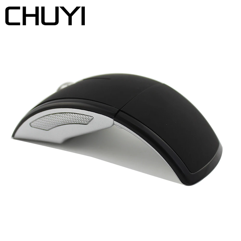 2 4G Беспроводной Мышь Мини Тонкий Складная компьютерная мышь оптическая дуги