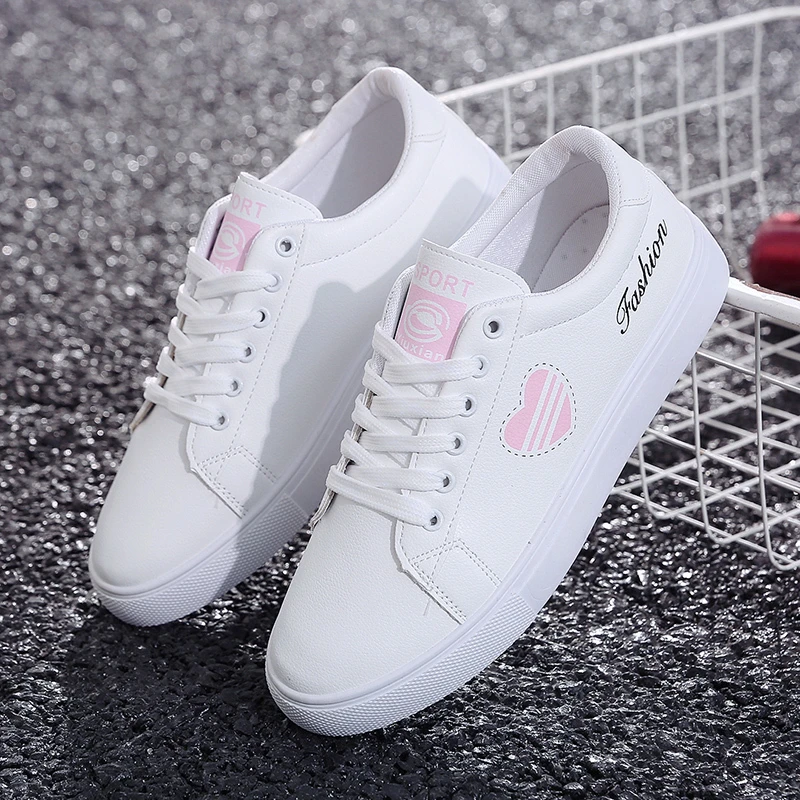 Новинка весны 2020 года Женские кроссовки на платформе Модная повседневная обувь