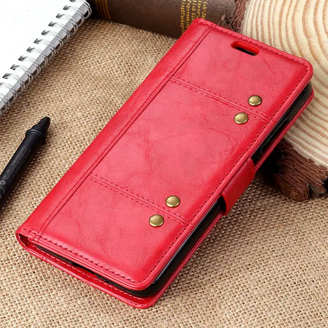 Защитный чехол для Xiaomi mi 9 T 360 Funda Xiaomi mi 9 T Pro чехол Роскошный кошелек для Xiaomi mi 9 T mi 9 T Pro mi 9 t откидной Чехол - Цвет: Red (HBW)