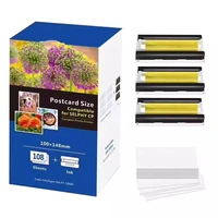 for canon selphy color ink paper set compact photo printer cp1200 cp1300 cp910 cp900 3pcs ink cartridge kp 108in kp 36in